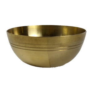 Brass Prasadam Bowl Plain Heavy Weight